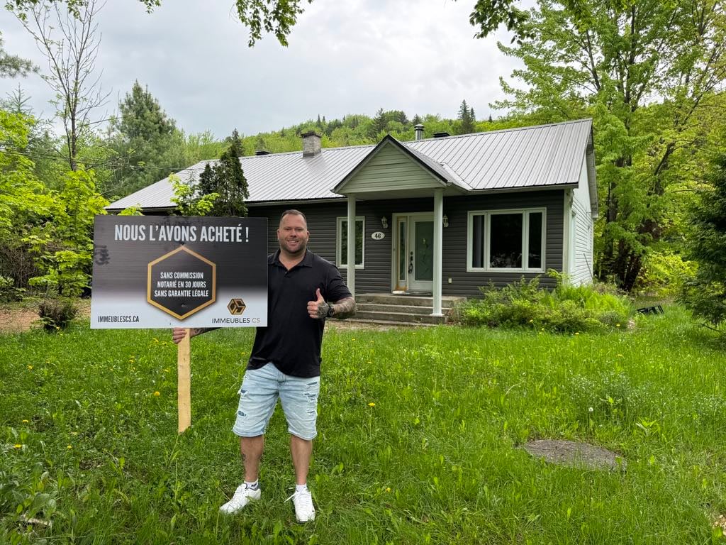 Carl d’Immeubles CS devant une propriété acquise — photo 6